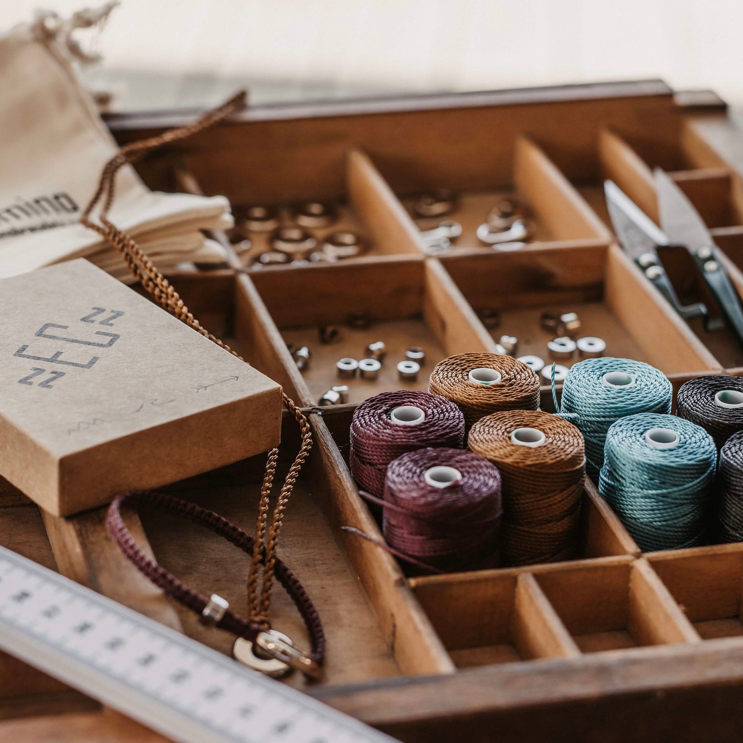 El Camino Travel Bracelets are handmade in England