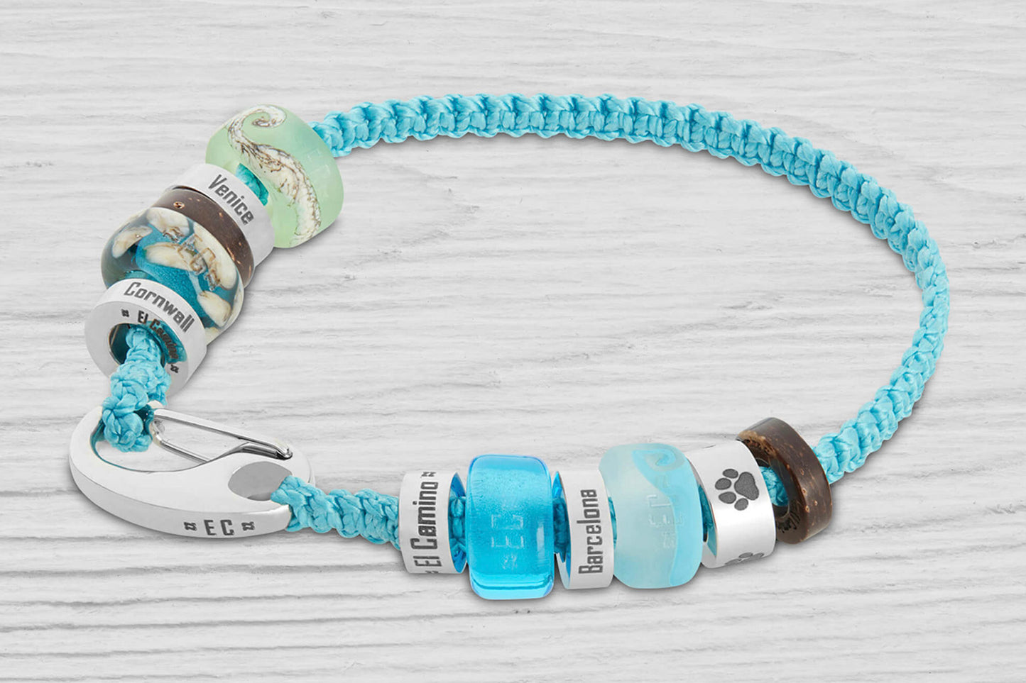 Turquoise El Camino Travel Memory Souvenir Bracelet