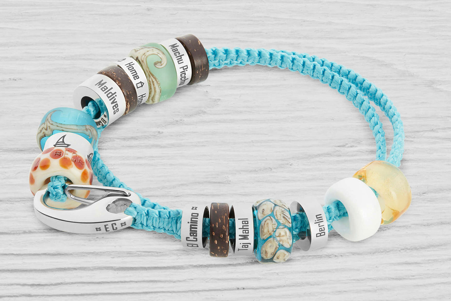 Turquoise Double El Camino Travel Memory Souvenir Bracelet