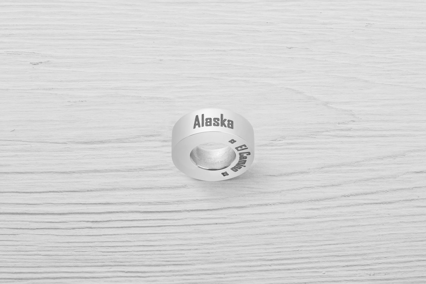 Alaska El Camino Small Step Travel Charm Bead