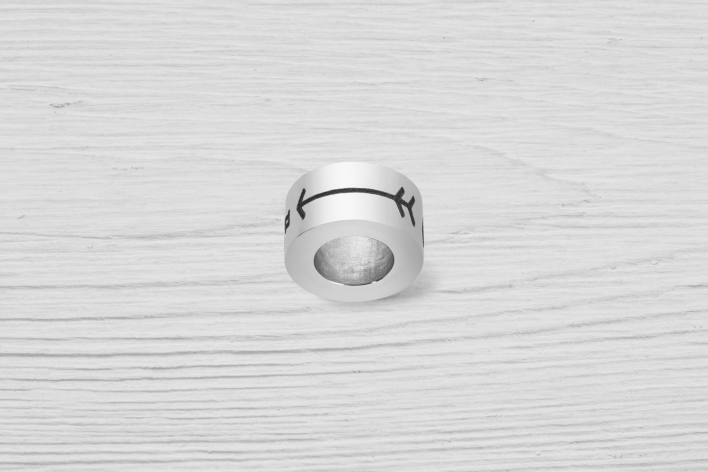 El Camino Arrow Adventure Step Travel Charm Bead