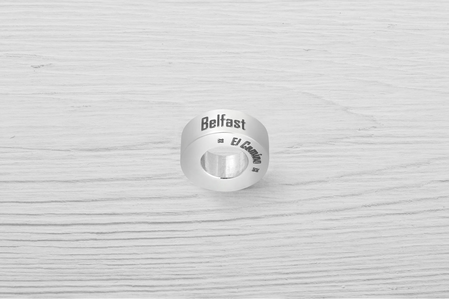 Belfast El Camino Small Step Travel Charm Bead