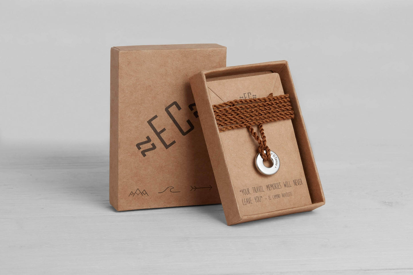 Chestnut Brown El Camino Necklace