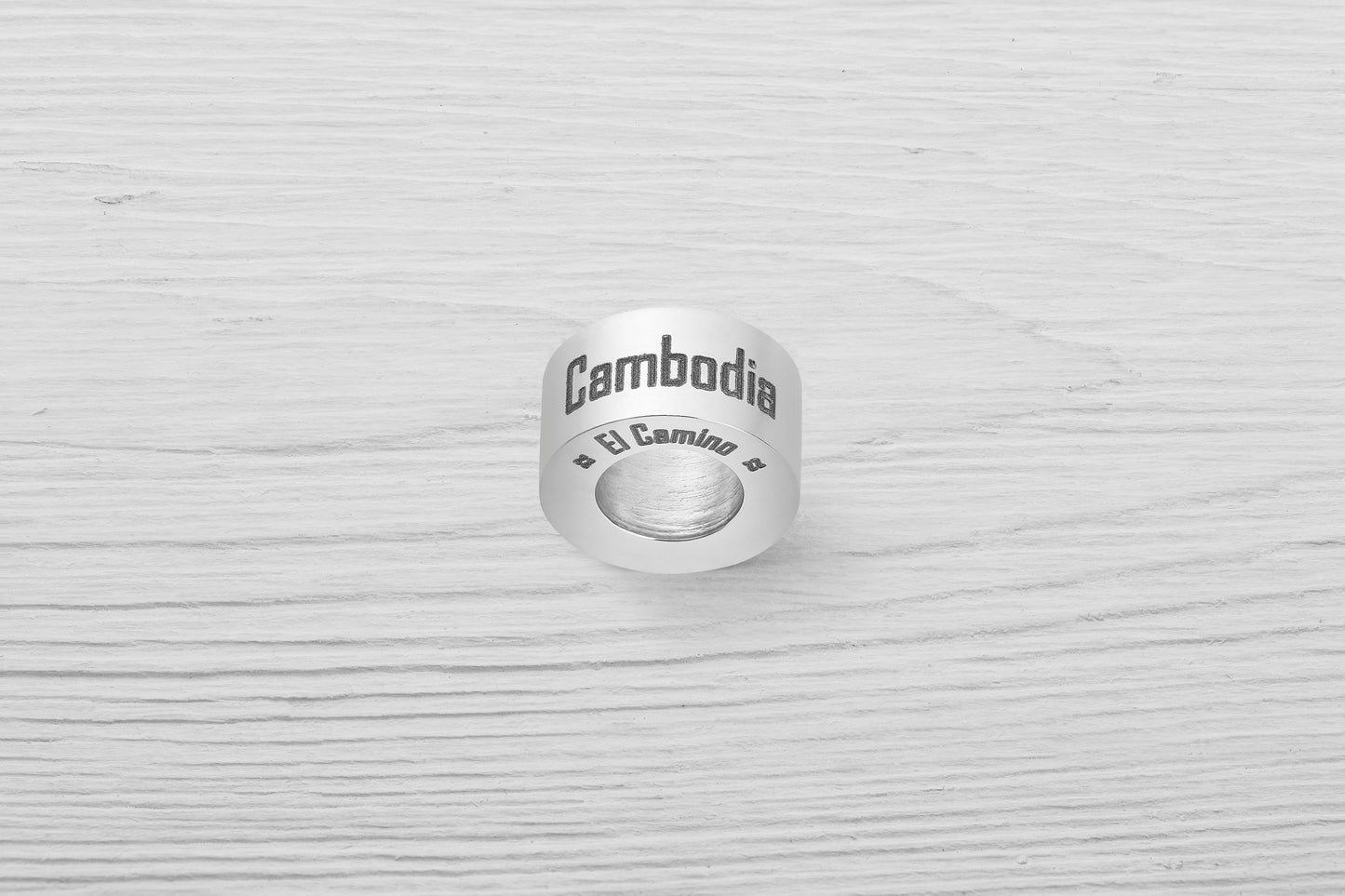 El Camino Cambodia Country Step Travel Charm Bead