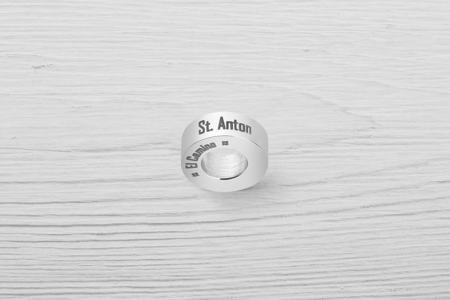 El Camino St. Anton Small Step Travel Charm Bead