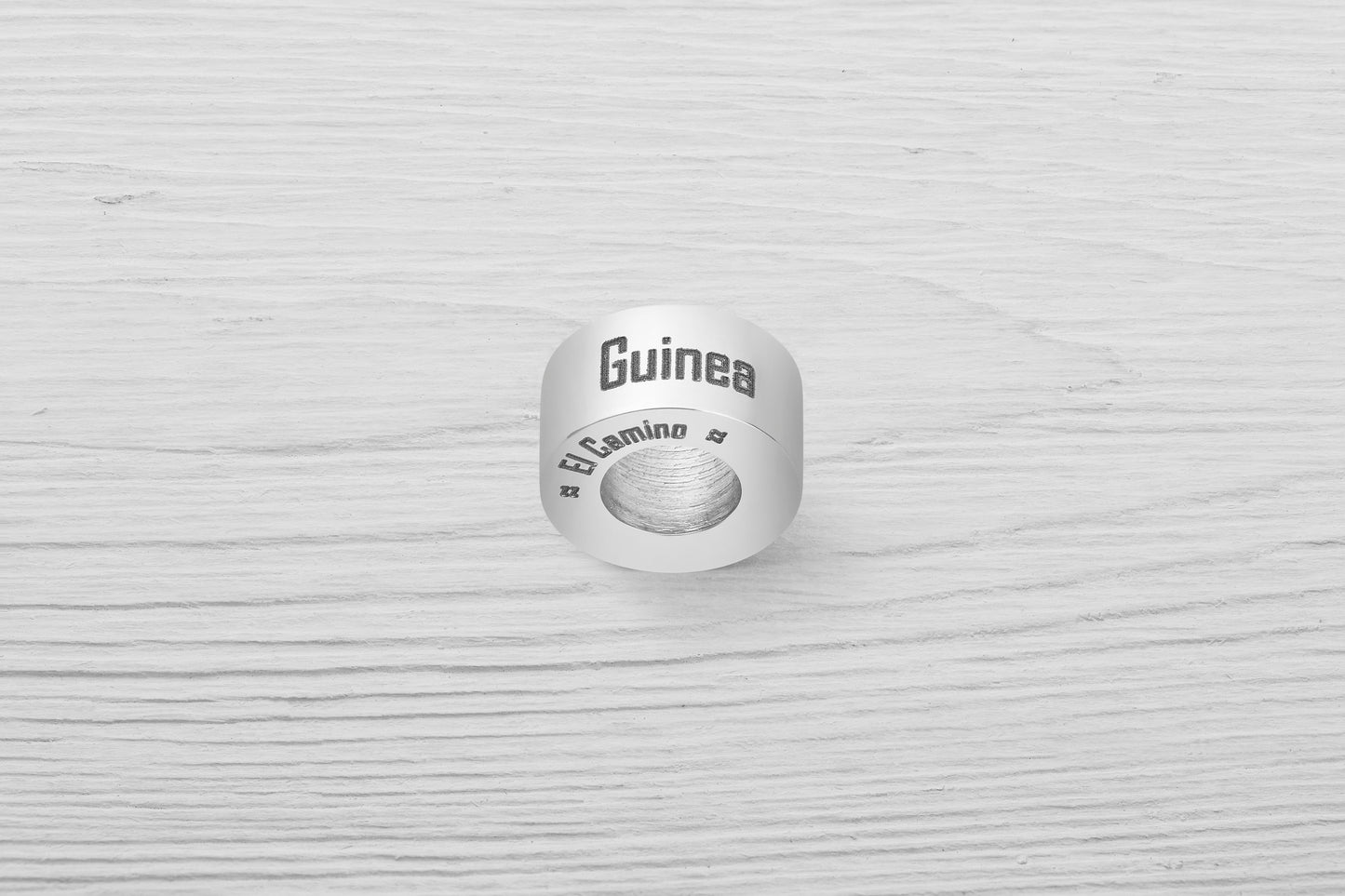 El Camino Guinea Country Step Travel Charm Bead