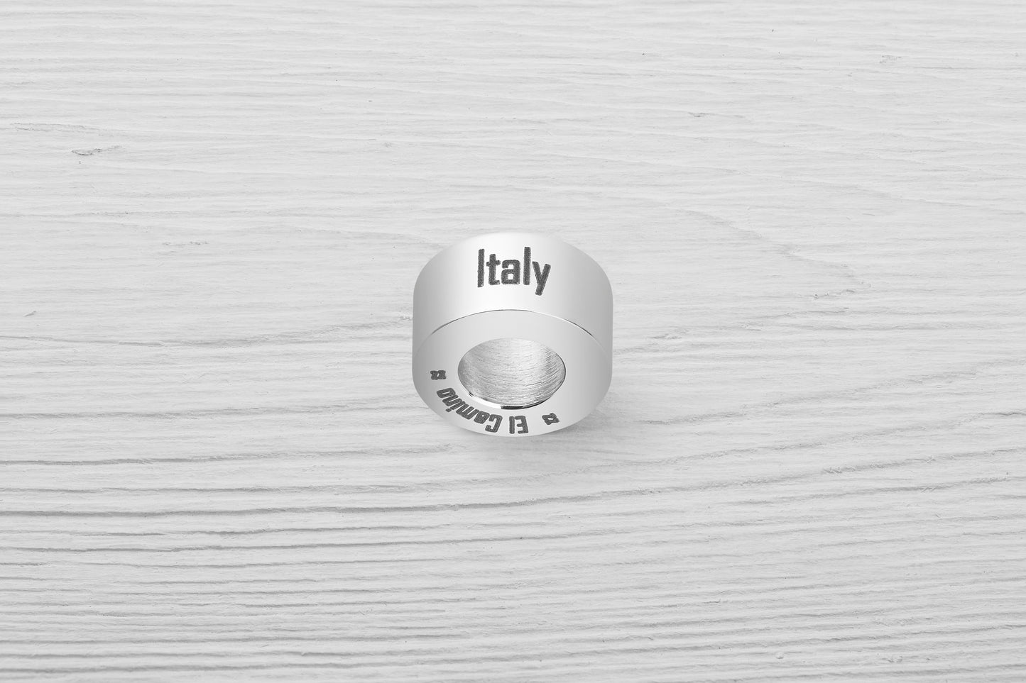 El Camino Italy Country Step Travel Charm Bead