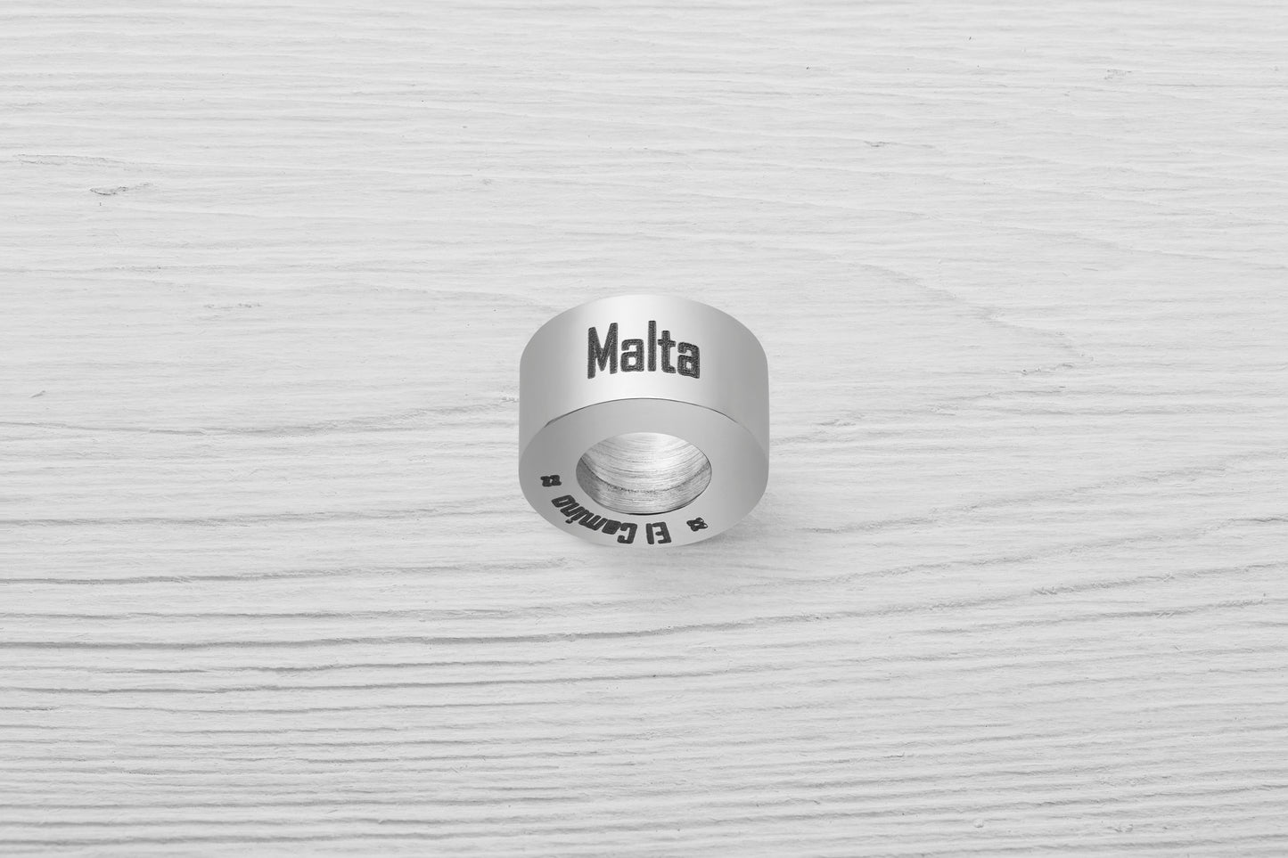 El Camino Malta Country Step Travel Charm Bead
