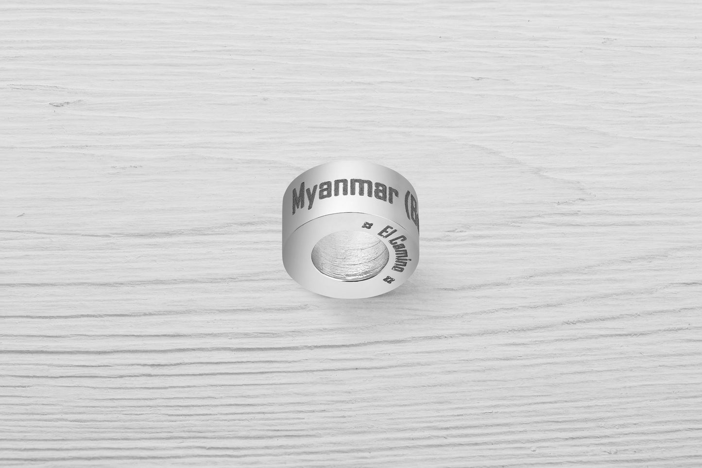 El Camino Myanmar (Burma) Country Step Travel Charm Bead