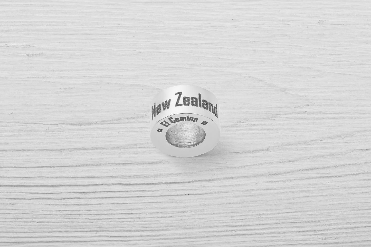 El Camino New Zealand Country Step Travel Charm Bead