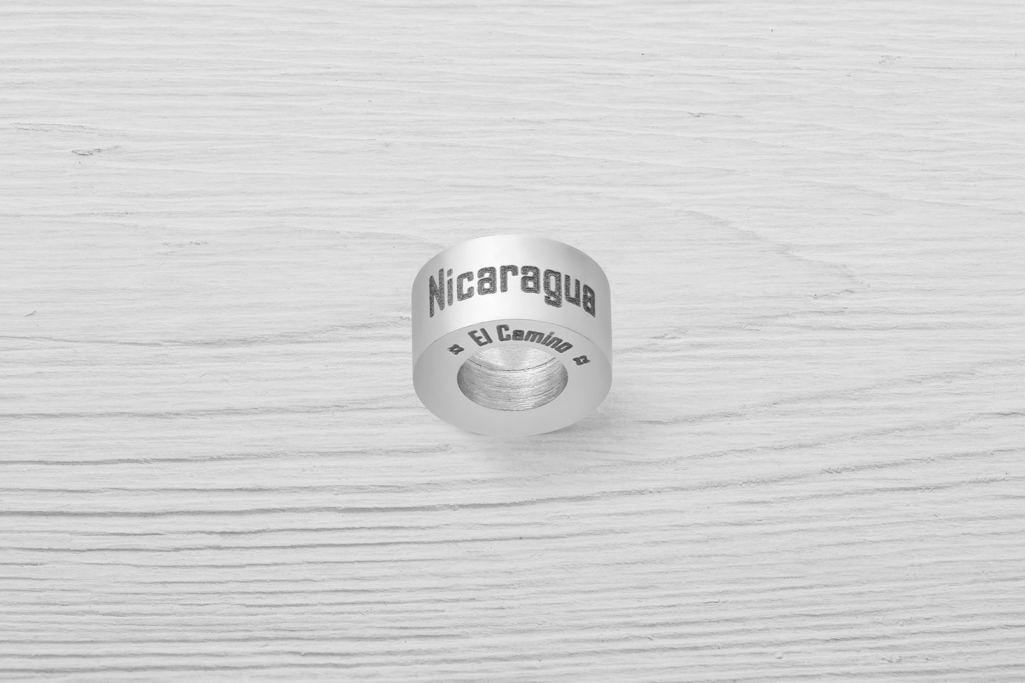 El Camino Nicaragua Country Step Travel Charm Bead