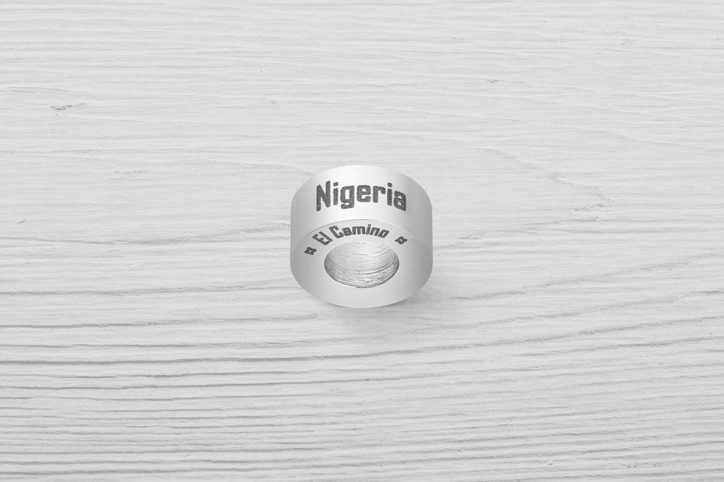 El Camino Nigeria Country Step Travel Charm Bead