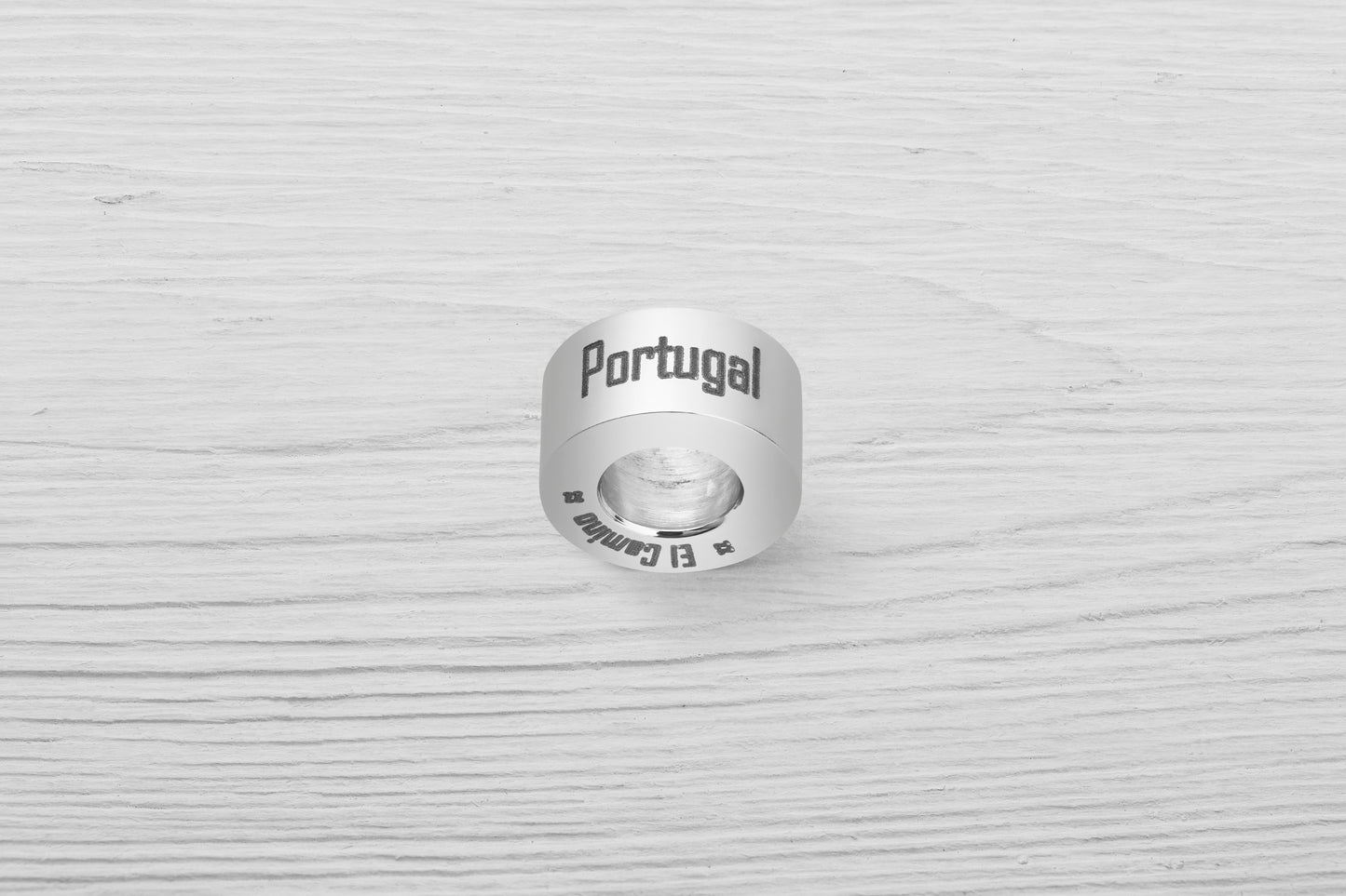 El Camino Portugal Country Step Travel Charm Bead