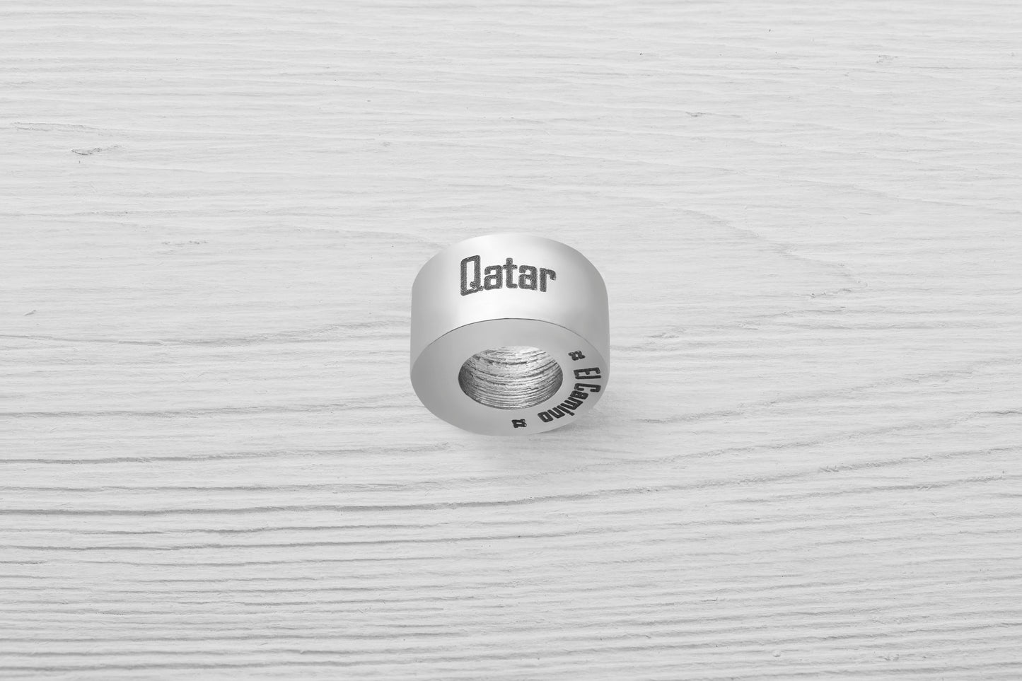 El Camino Qatar Country Step Travel Charm Bead