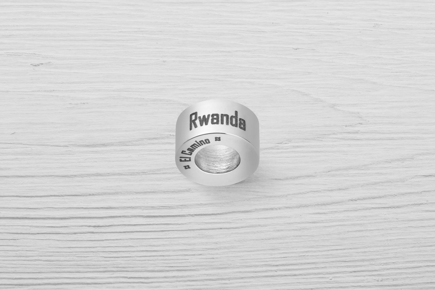 El Camino Rwanda Country Step Travel Charm Bead