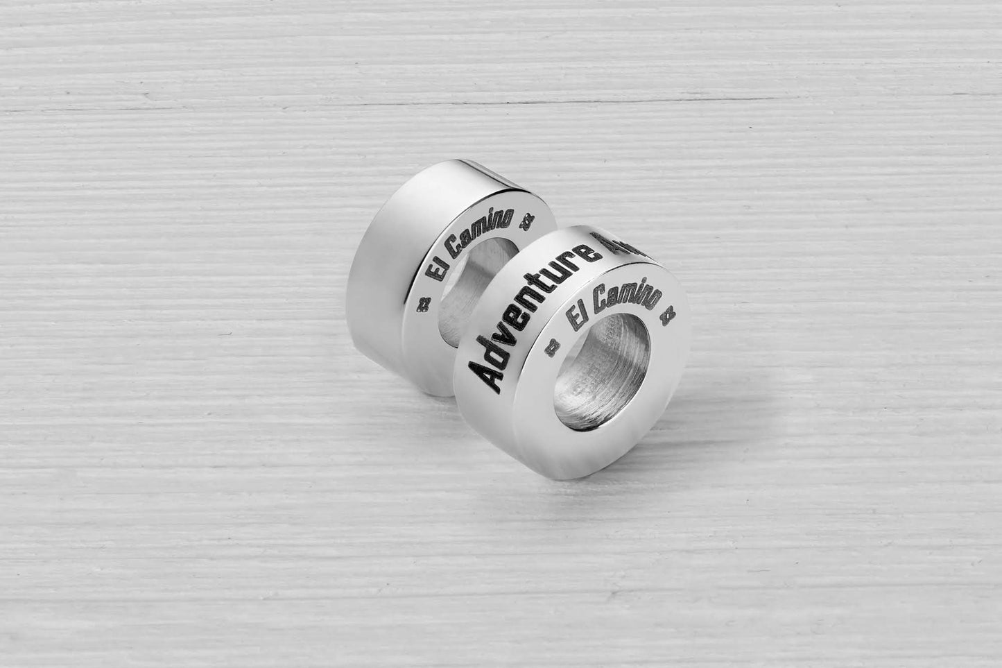 El Camino Custom Small Steps Travel Charm Bead