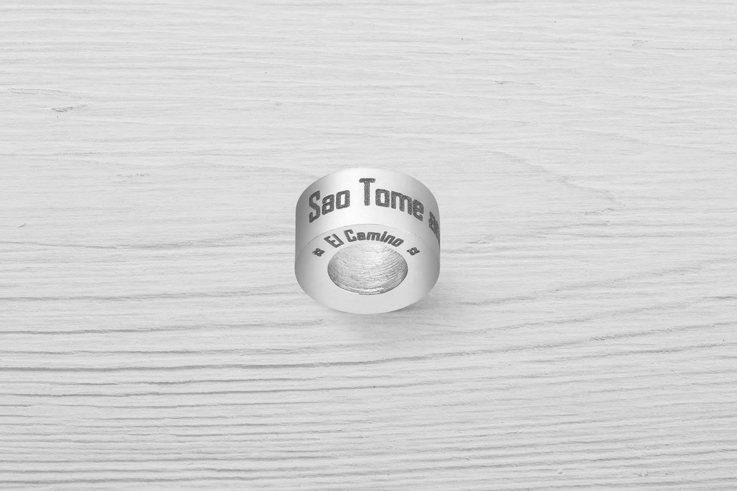 El Camino Sao Tome and Principe Country Step Travel Charm Bead