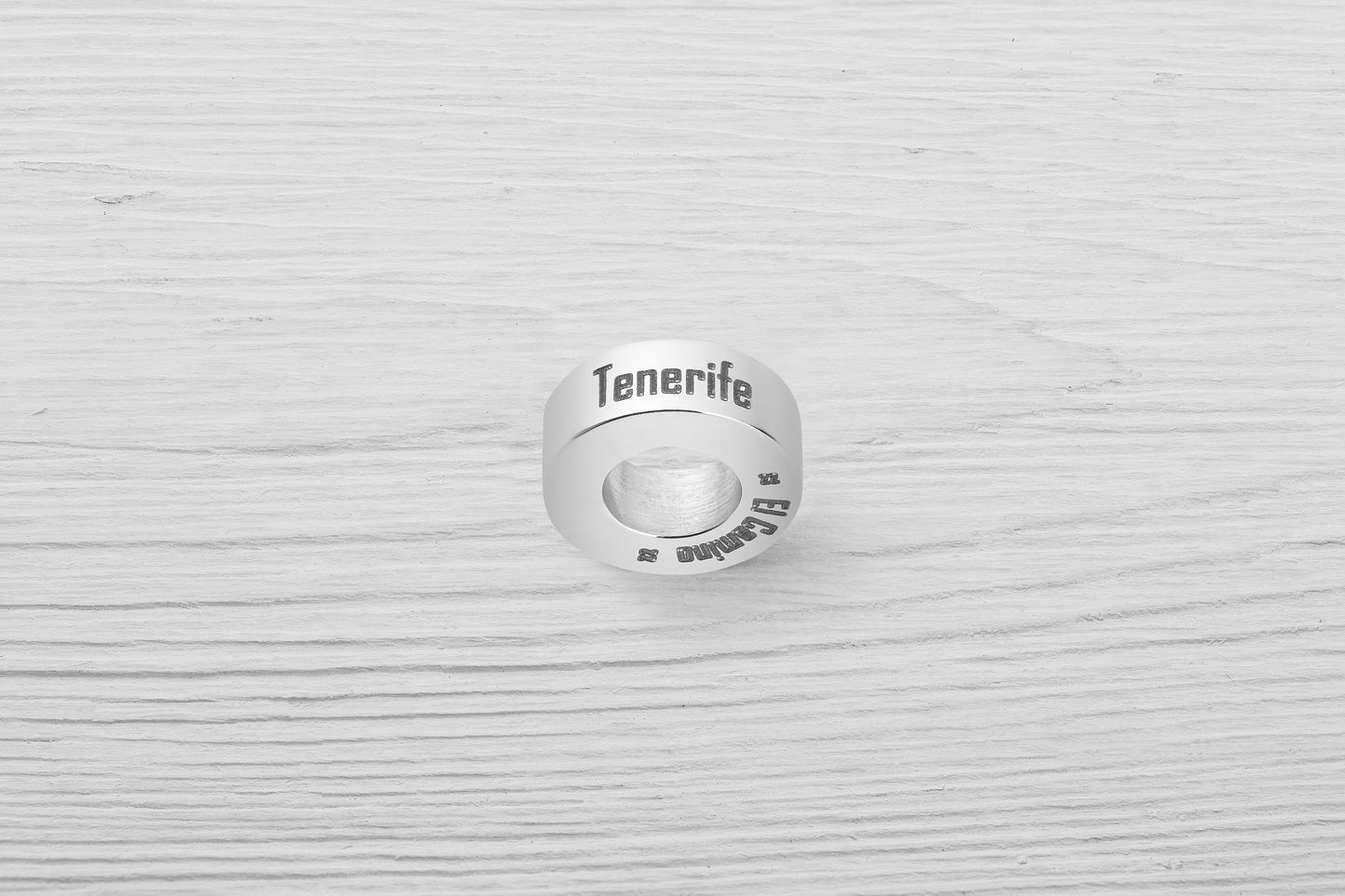 Tenerife El Camino Small Step Travel Charm Bead