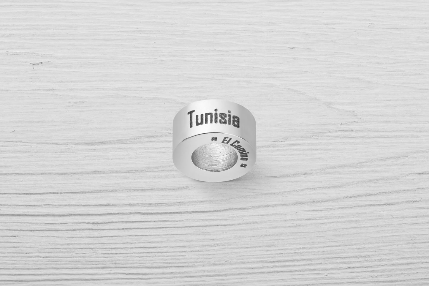 El Camino Tunisia Country Step Travel Charm Bead