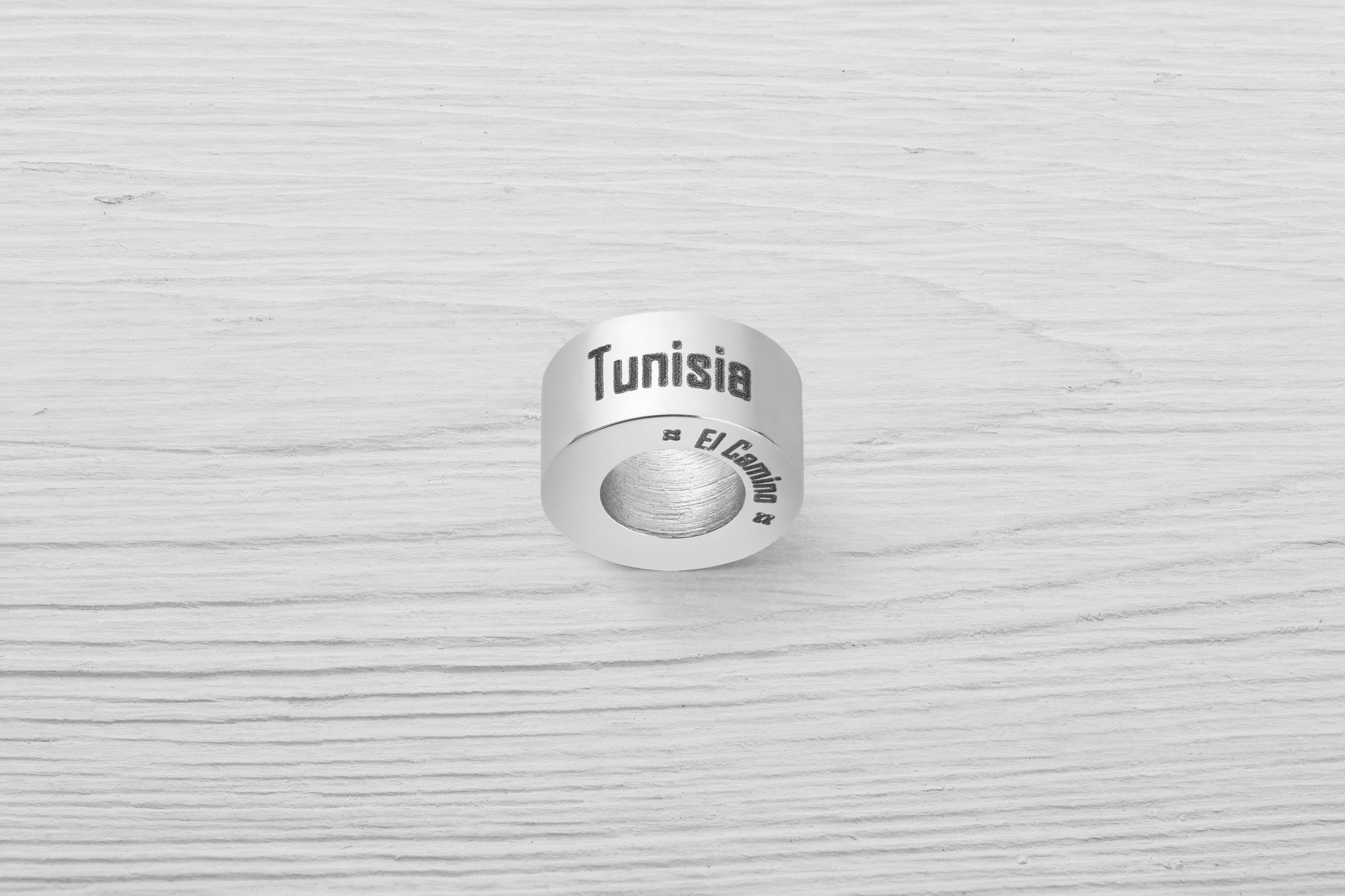 El Camino Tunisia Country Step Travel Charm Bead