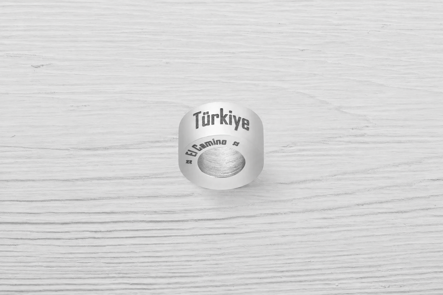 El Camino Turkey Country Step Travel Charm Bead