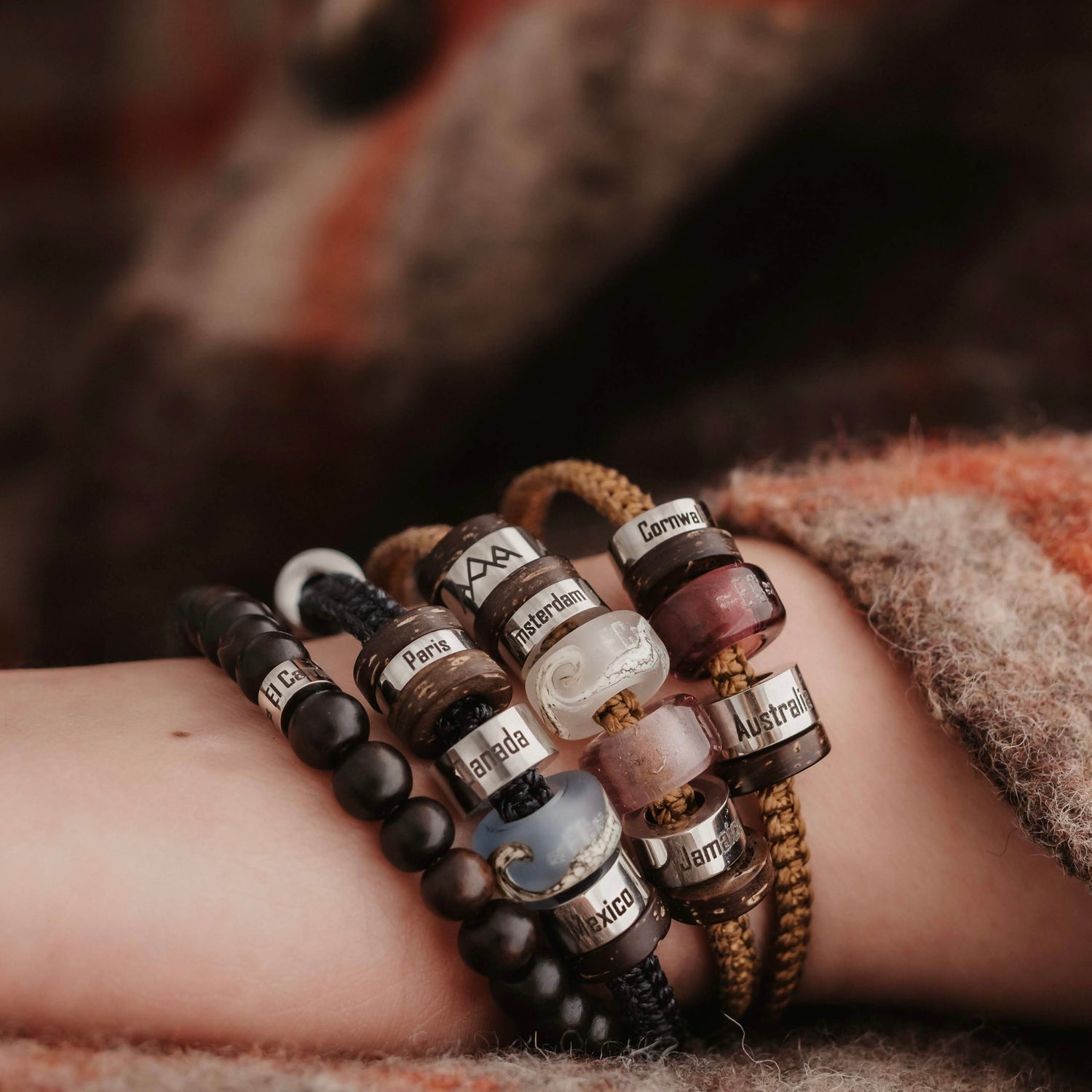 El Camino Bracelets Small Steps Charms