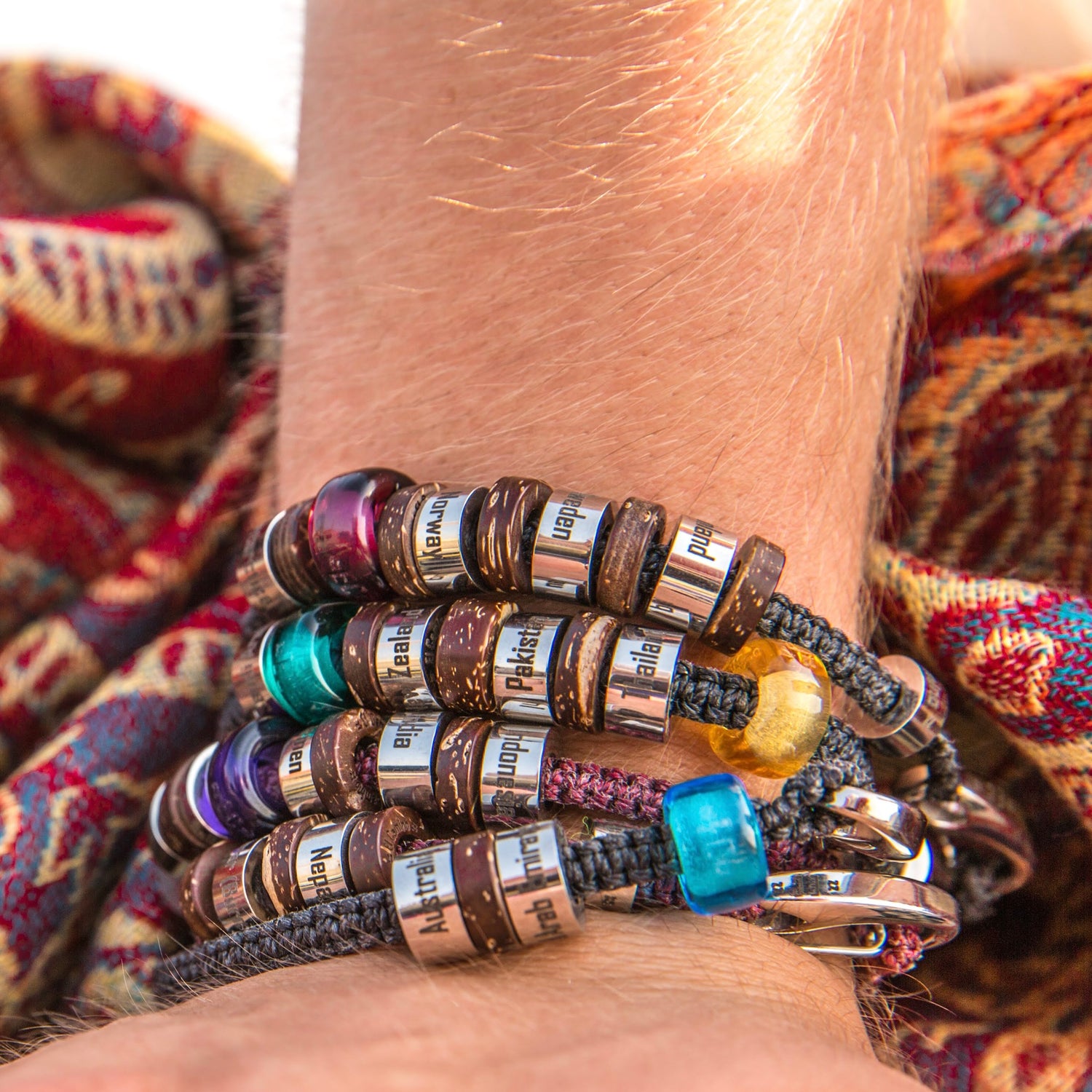 El Camino Bracelets Region Steps Charms