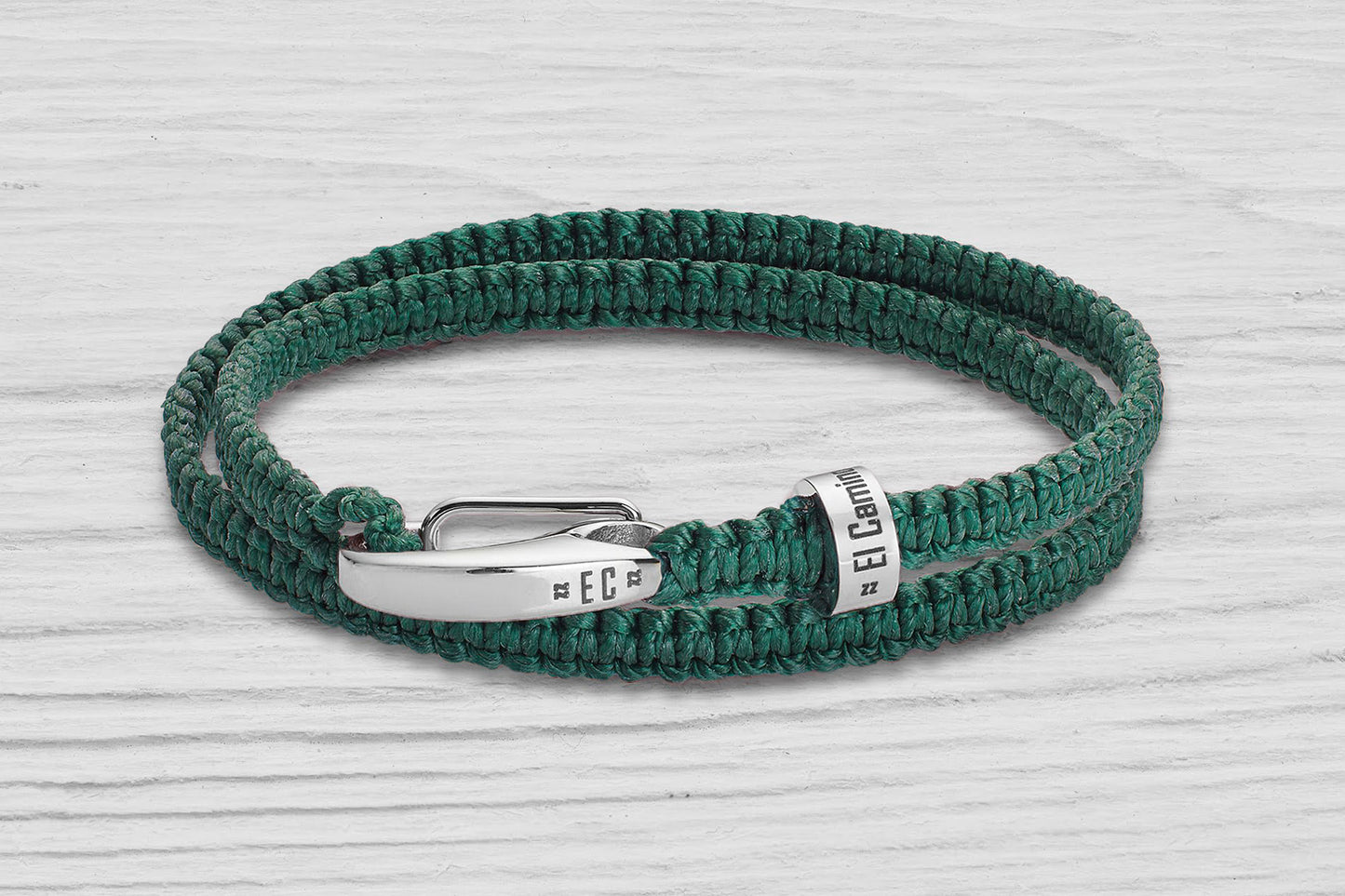 Jungle Green Double El Camino Travel Memory Souvenir Bracelet