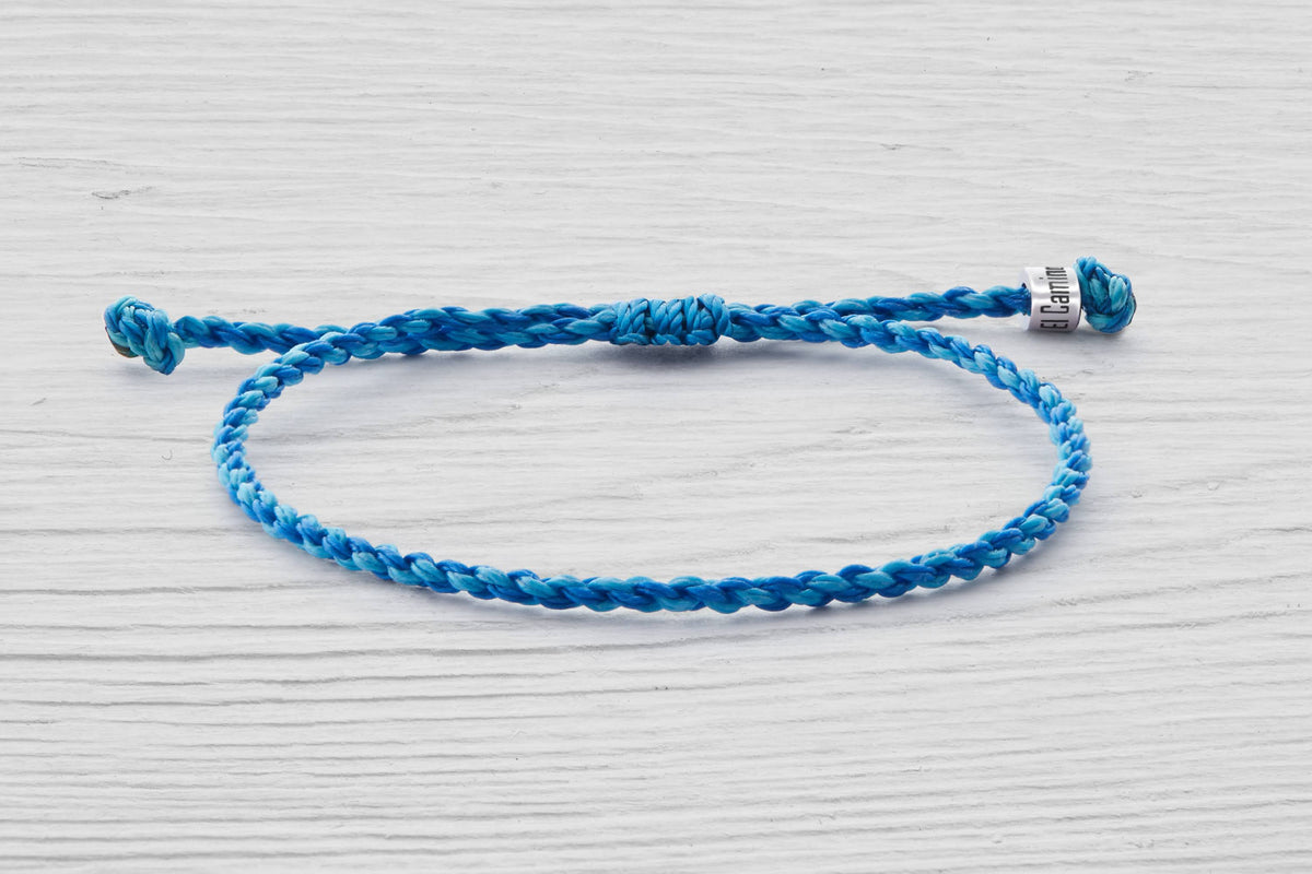 El Camino Bracelets Journey Bracelets - Turquoise/Blue Lagoon - Travel Friendship Bracelets - The perfect gift for your travel buddy