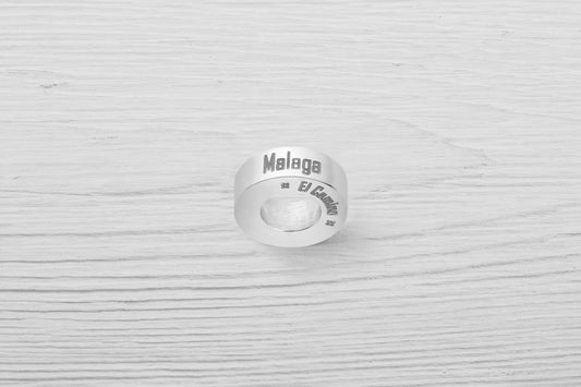 Malaga El Camino Small Step Travel Charm Bead