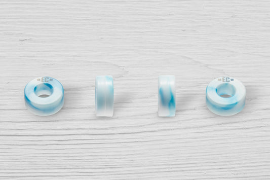 El Camino Bracelets Sky Blue Recycled Plastic Spacers