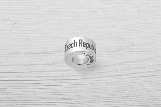 El Camino Czech Republic Country Step Travel Charm Bead