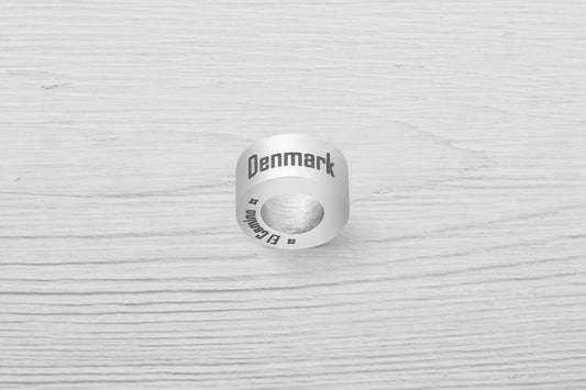 El Camino Denmark Country Step Travel Charm Bead