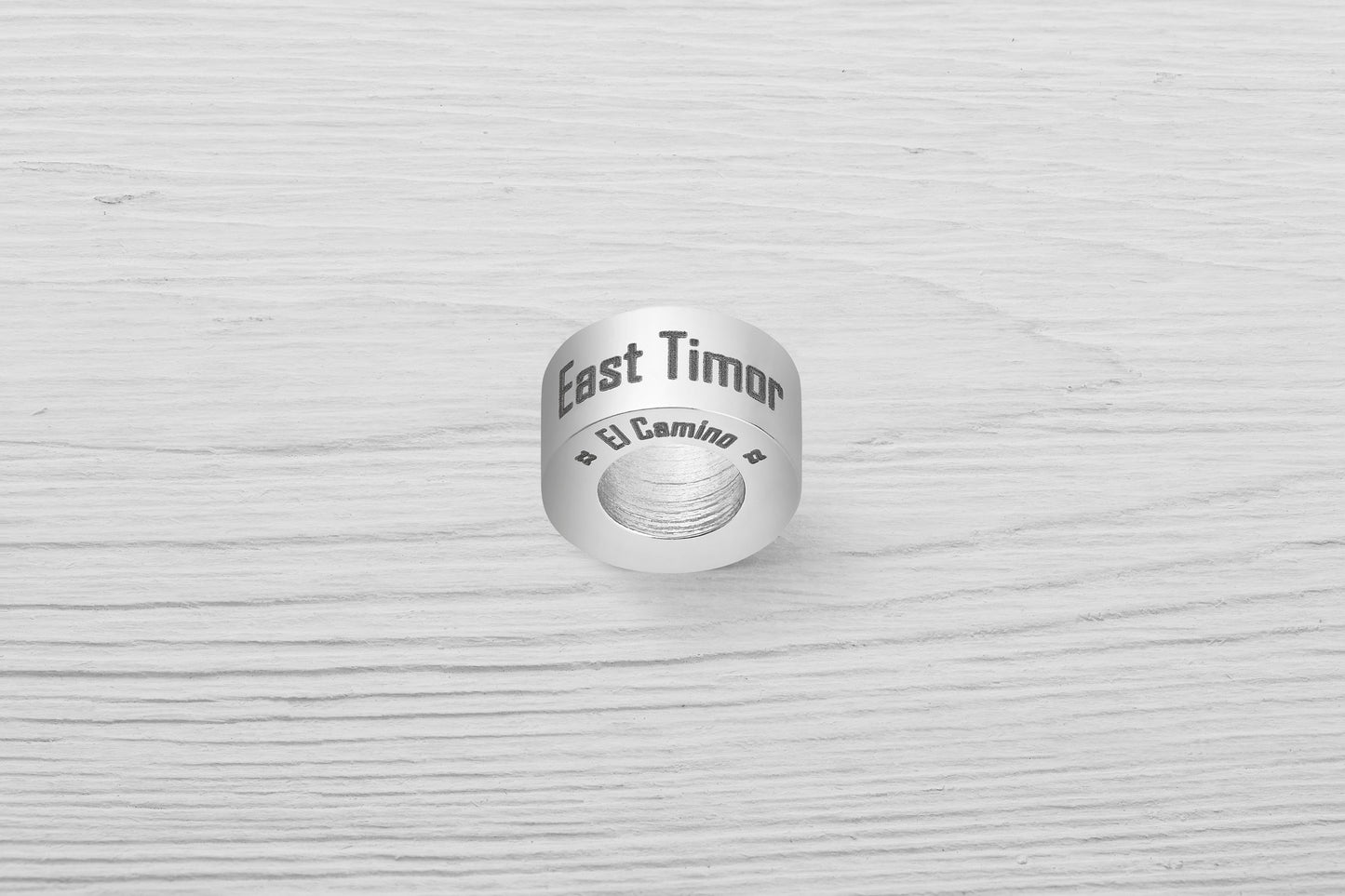 El Camino East Timor Country Step Travel Charm Bead