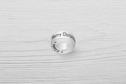 El Camino Merry Christmas Small Step Gift Charm Bead