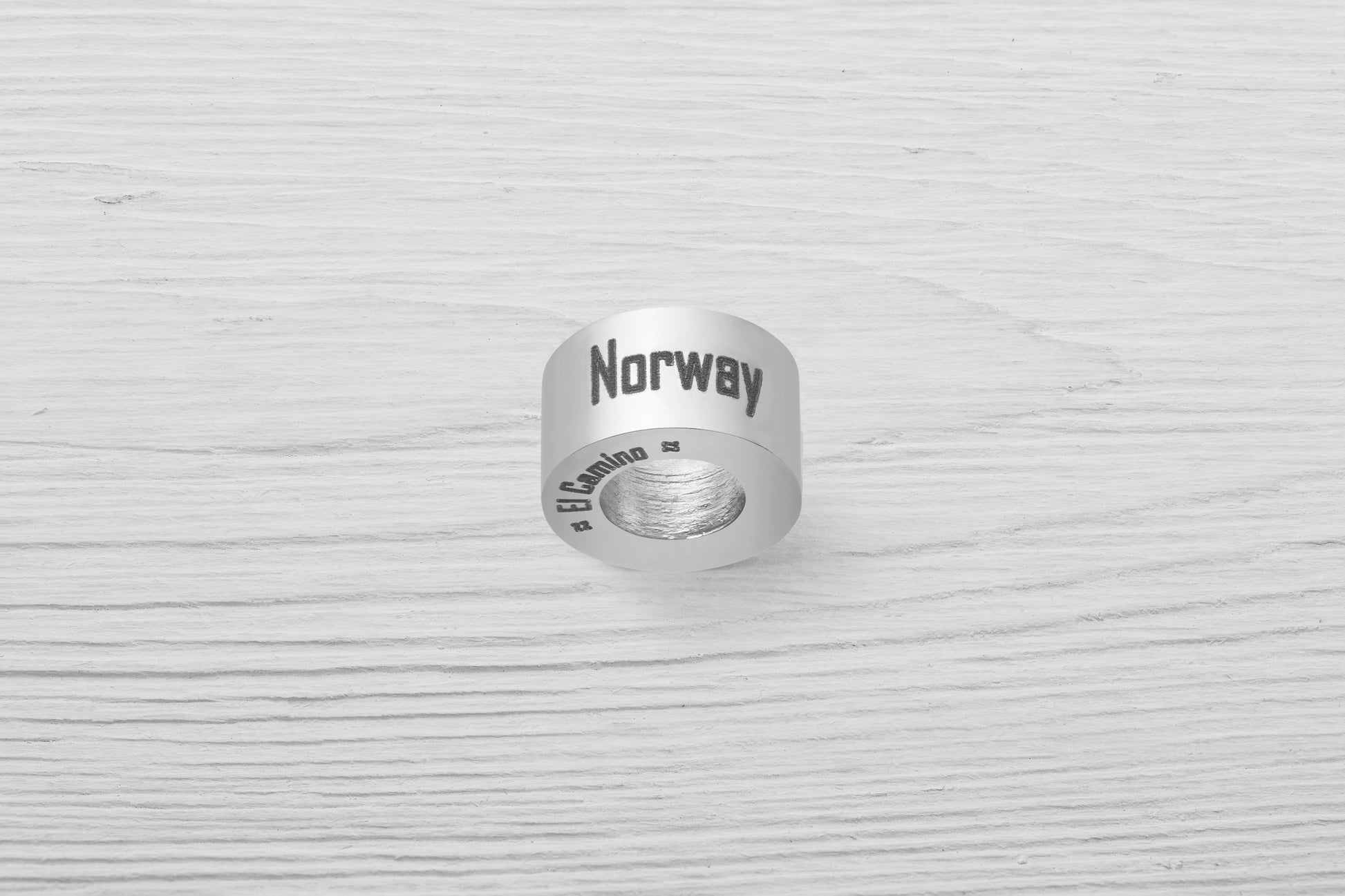 El Camino Norway Country Step Travel Charm Bead