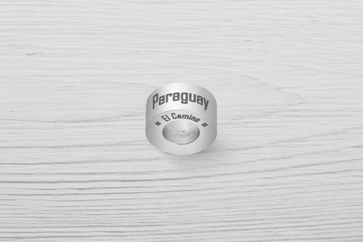 El Camino Paraguay Country Step Travel Charm Bead