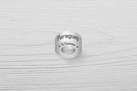El Camino Paraguay Country Step Travel Charm Bead