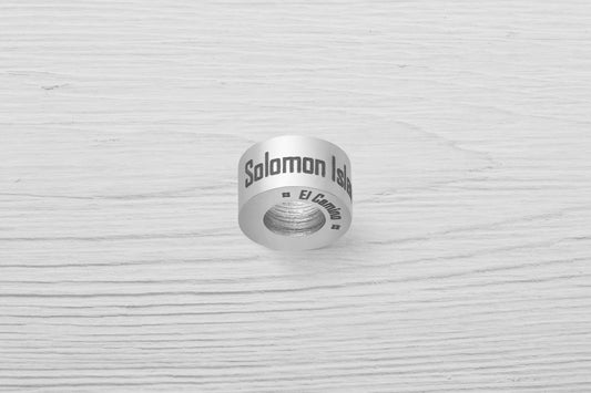 El Camino Solomon Islands Country Step Travel Charm Bead