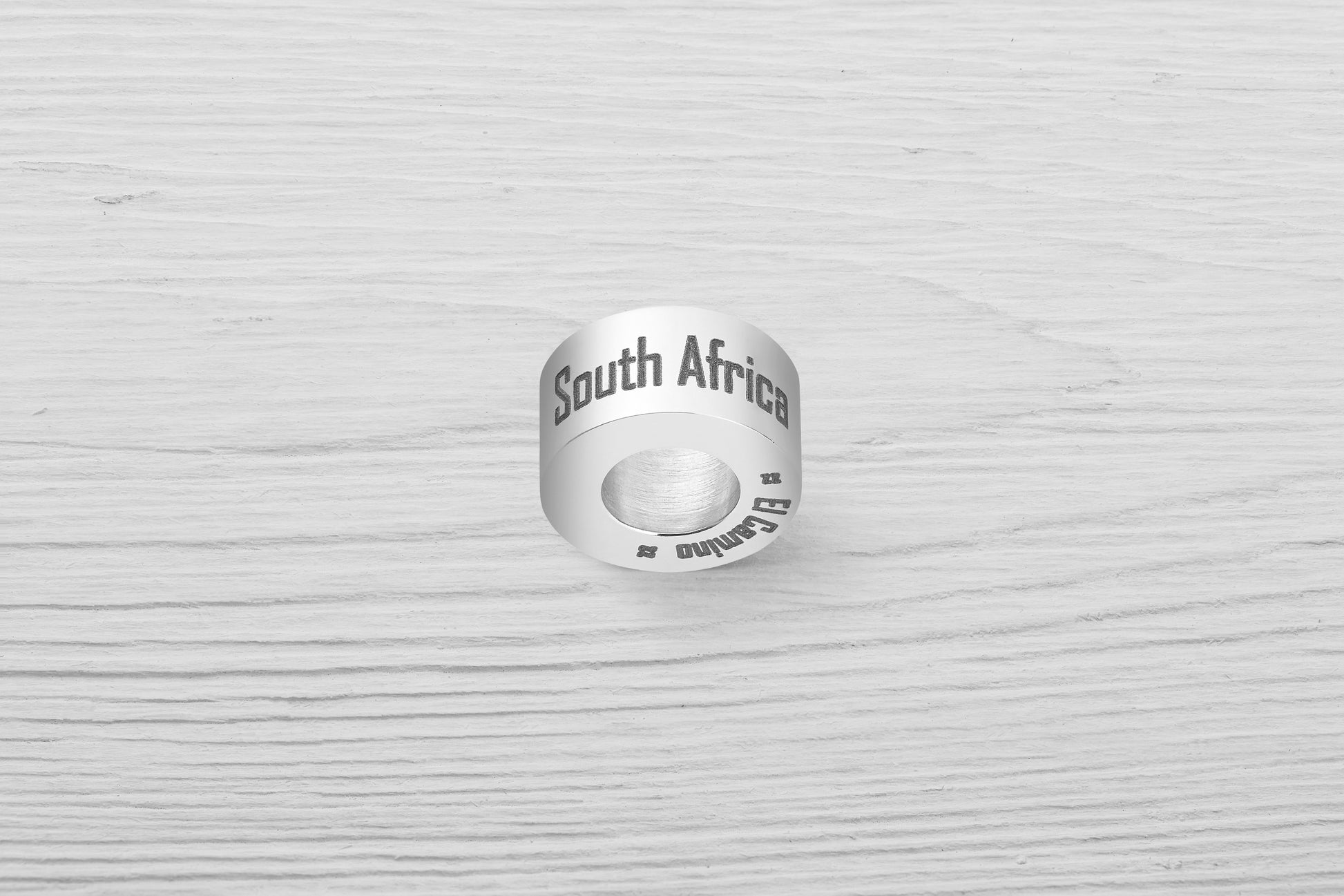 El Camino South Africa Country Step Travel Charm Bead