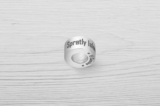 El Camino Spratly Islands Country Step Travel Charm Bead