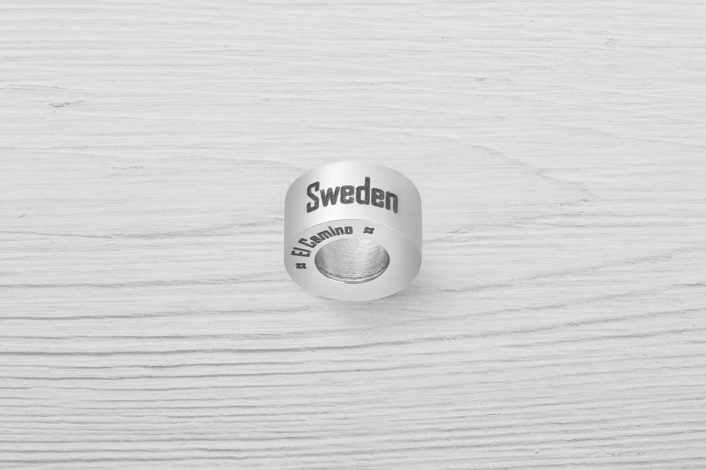 El Camino Sweden Country Step Travel Charm Bead