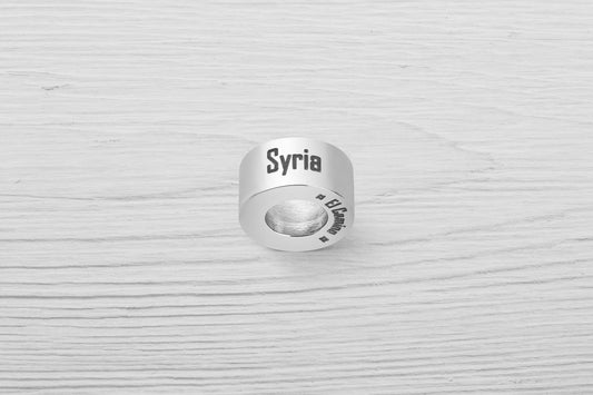 El Camino Syria Country Step Travel Charm Bead