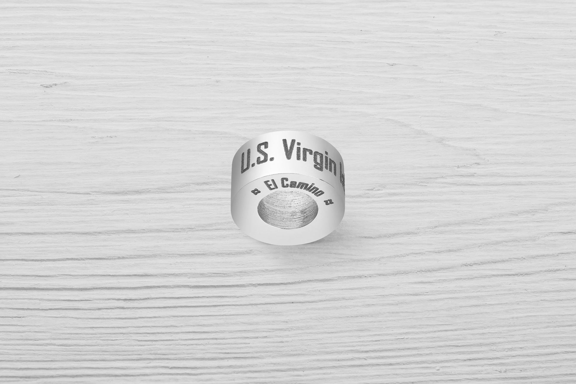 El Camino US Virgin Islands Country Step Travel Charm Bead