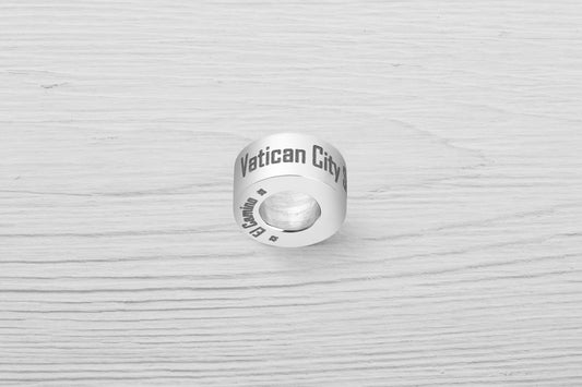 El Camino Vatican City State Country Step Travel Charm Bead