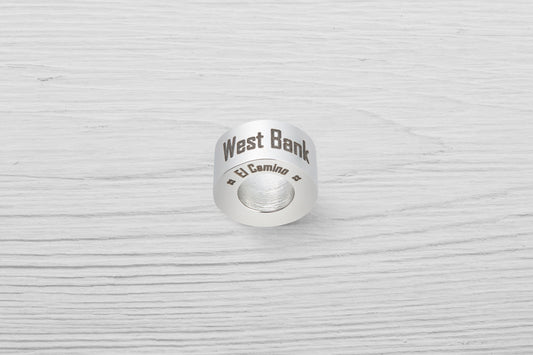 El Camino West Bank Country Step Travel Charm Bead